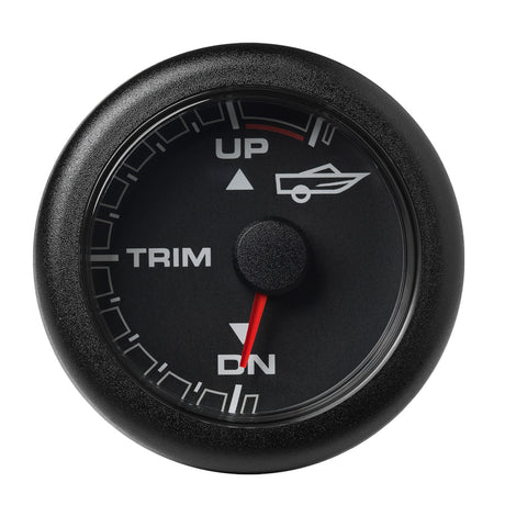 Veratron 52MM 2116 OceanLink Engine Trim Gauge  Black Dial  Bezel A2C1065830001