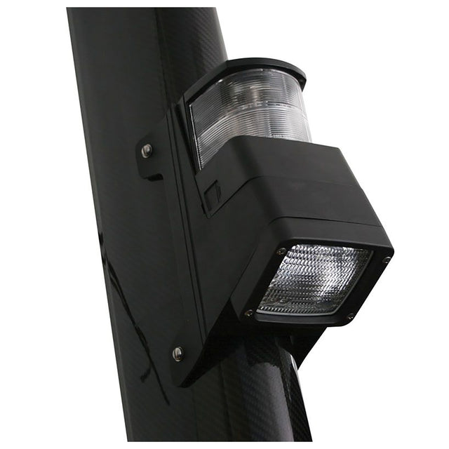Hella Marine Halogen 8504 Series MastheadFloodlight Lamp  Black 998504001