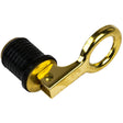 SeaDog Brass Snap Handle Drain Plug  1 5200701