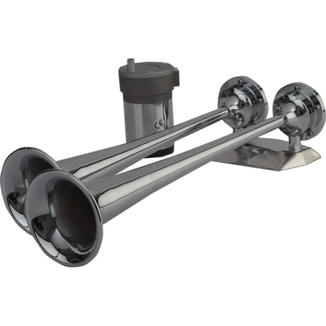 SeaDog MaxBlast Air Horn  Dual Trumpet 4325201