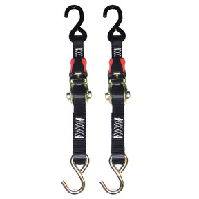 Rod Saver Rubber Ratchet TieDown  1 x 4  Pair RTD4
