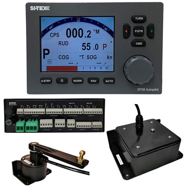SITEX SP382 Autopilot Core Pack Including Flux Gate Compass  Rotary Feedback No Pump SP382