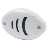 Marinco 12V DropIn Low Profile Horn wBlack  White Grills 10080