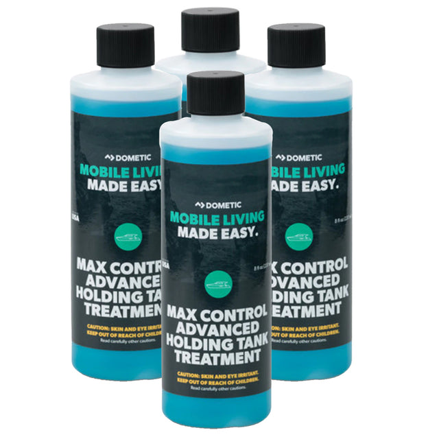 Dometic Max Control Holding Tank Deodorant  Four 4 Pack of 8oz Bottles  379700029