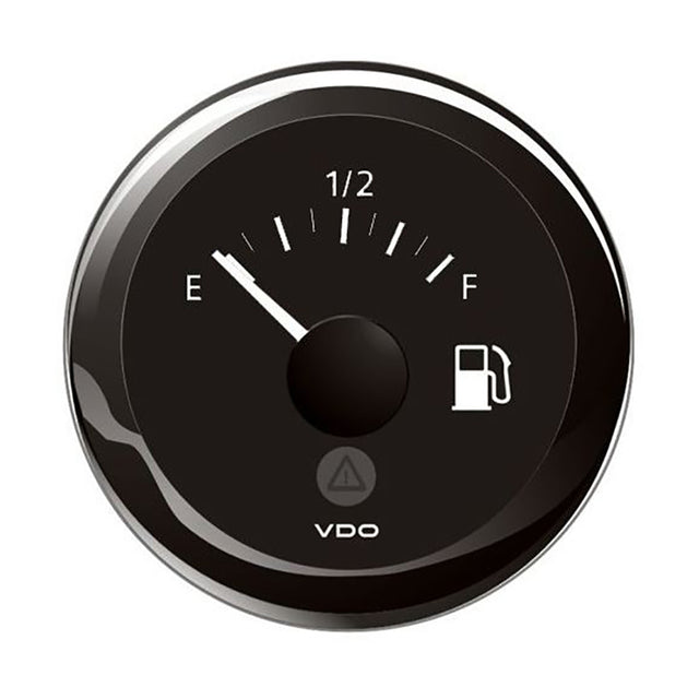 Veratron 52MM 2116 ViewLine Tank Level Gauge EF  3180 Ohm  Black Dial  Bezel A2C59514091
