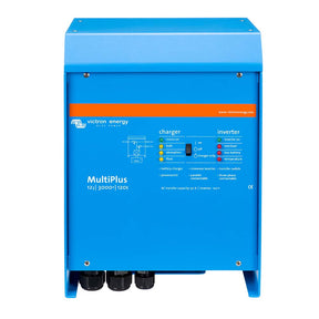 Victron MultiPlus InverterCharger 12 VDC  3000VA  120vAC w120AMP Battery Charger  50AMP Transfer Switch PMP123021102