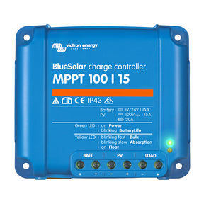 Victron BlueSolar MPPT Charge Controller  100V  15AMP SCC010015200R