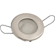 SeaDog LED Overhead Light  Brushed Finish  60 Lumens  Frosted Lens  Stamped 304 Stainless Steel 4042323