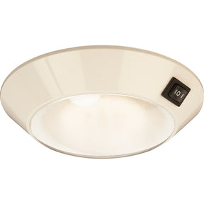 SeaDog White Plastic LED Dome Light 4 DayNight  ClearRed Bulb 4017571