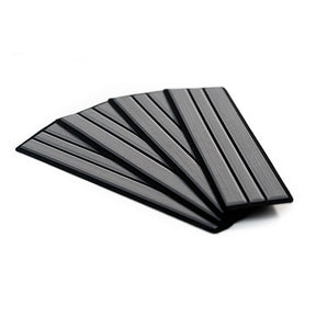 SeaDek Faux Teak 4Piece Step Kit  Storm GreyBlack  2390280066