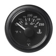 Veratron 52MM 2116 ViewLine Water Temperature Gauge  100250F  Black Dial  Bezel A2C59514176