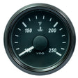 VDO SingleViu 52mm 2116 Water Temp Gauge  250 F  29122 OHM A2C3833350030