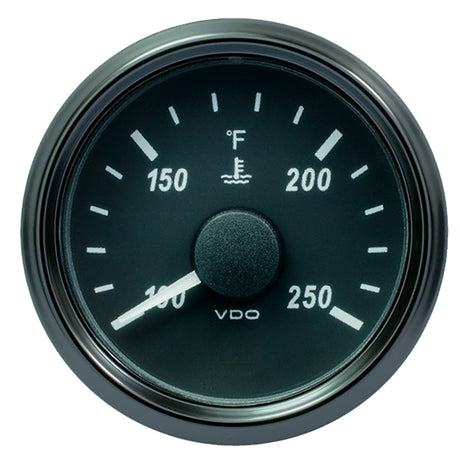 VDO SingleViu 52mm 2116 Water Temp Gauge  250 F  29122 OHM A2C3833350030