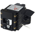 Blue Sea ASeries ELCI Main Circuit Breaker  Double Pole 120V AC 30A  Flat Rocker 3102100