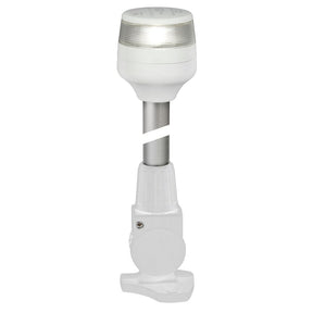Hella Marine 2nm All Round White Fold Down Pole Navigation Lamp  8  White Base 980960291