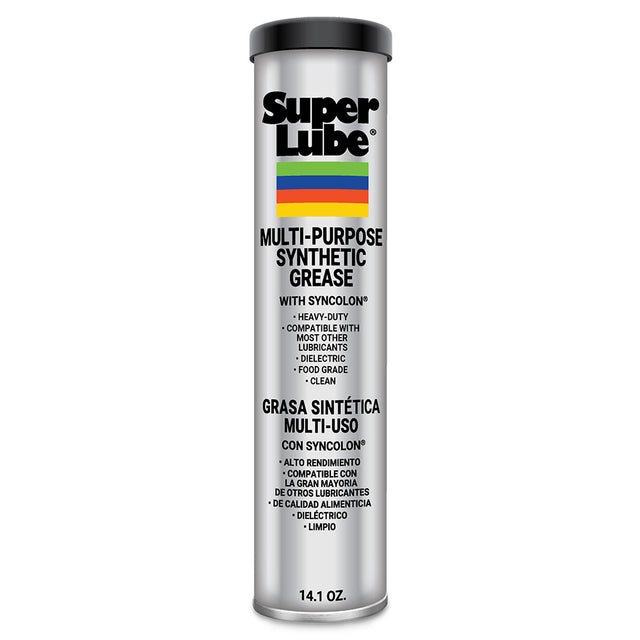 Super Lube MultiPurpose Synthetic Grease wSyncolon  141oz Cartridge 41150