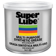 Super Lube MultiPurpose Synthetic Grease wSyncolon  141oz Canister 41160
