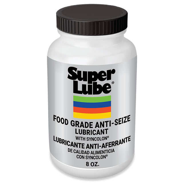 Super Lube Food Grade AntiSeize wSyncolon  8oz Brush Bottle 48008