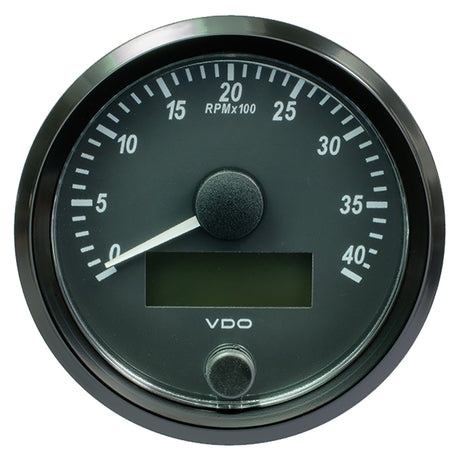 VDO SingleViu 80mm 318 Tachometer  4000 RPM A2C3832990030