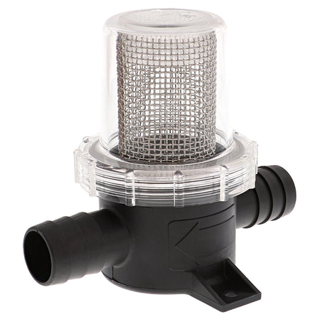 Jabsco Pumpgard InLine Strainer 34 Hose  40 Mesh 362000000