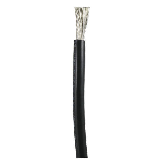 Ancor Tinned Copper Battery Cable 30 AWG 81mm  Black  Sold By The Foot 1180FT