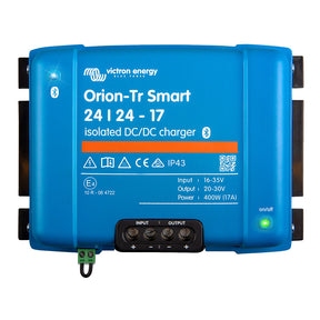 Victron OrionTR Smart Isolated DCDC Converter  24 VDC to 24 VDC  400W  17AMP ORI242440120
