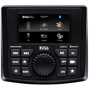 Boss Audio MGV520B Marine Stereo wAMFMBTUSBRear Camera MGV520B