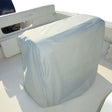 Carver PolyFlex II Universal Leaning Post Cover  47H x 41W x 24D  Grey 84013F10