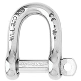 Wichard SelfLocking D Shackle  Diameter 5mm  316 1202W