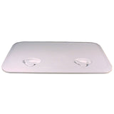 Beckson 14 x 24 Flush Hatch White  ASA Material  Acrylonitrile Styrene Acrylate HT1424AW