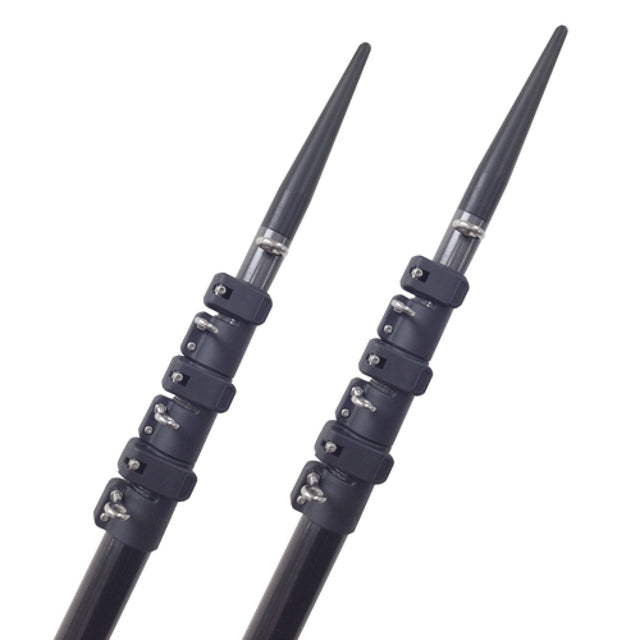 Lees 18 Telescoping Carbon Fiber Outrigger Poles fSidewinder Mount CT3918