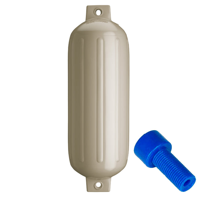 Polyform G5 Twin Eye Fender 88 x 268  Sand wAdapter  G5 SAND WAIR ADAPTER