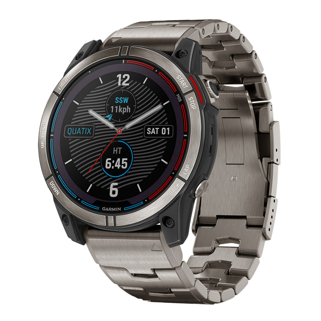Garmin quatix 7  Solar Edition Marine GPS Smartwatch wSolar Charging 0100254160