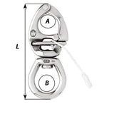 Wichard HR Quick Release Snap Shackle wLarge Bail  Length 434 2776W
