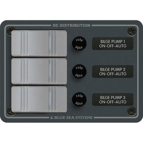 Blue Sea 8665 Contura 3 Bilge Pump Control Panel  8665