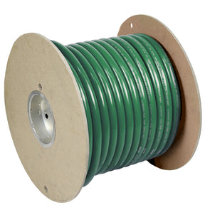 Pacer Green 4 AWG Battery Cable  100  WUL4GN100