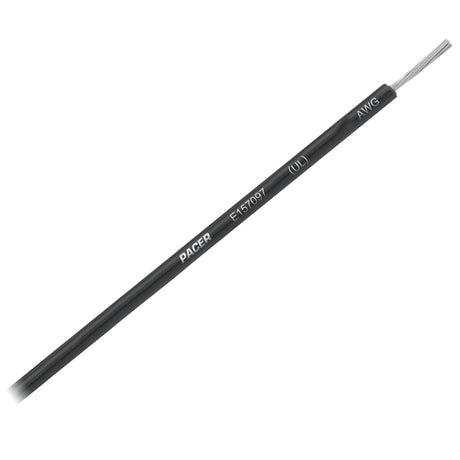 Pacer Black 16 AWG Primary Wire  25  WUL16BK25