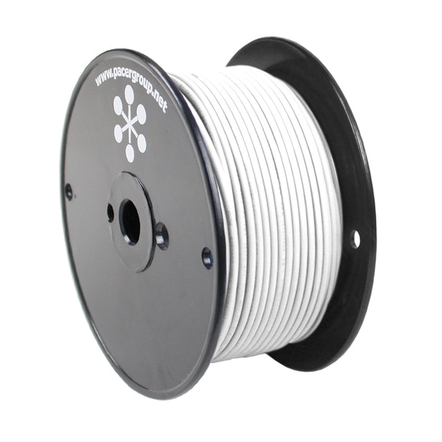 Pacer White 16 AWG Primary Wire  250  WUL16WH250
