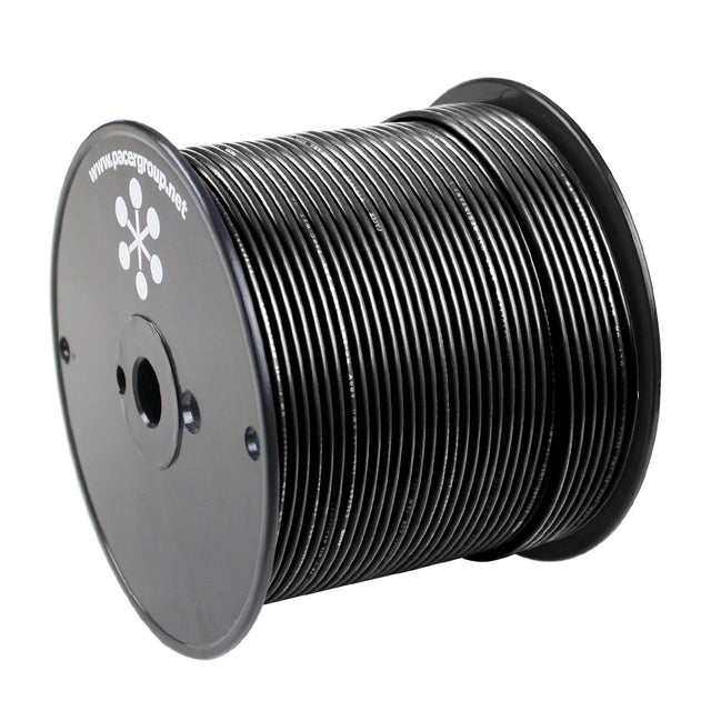 Pacer Black 14 AWG Primary Wire  500  WUL14BK500
