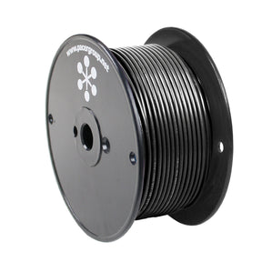 Pacer Black 10 AWG Primary Wire  250  WUL10BK250