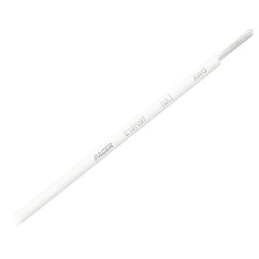 Pacer White 8 AWG Primary Wire  25  WUL8WH25