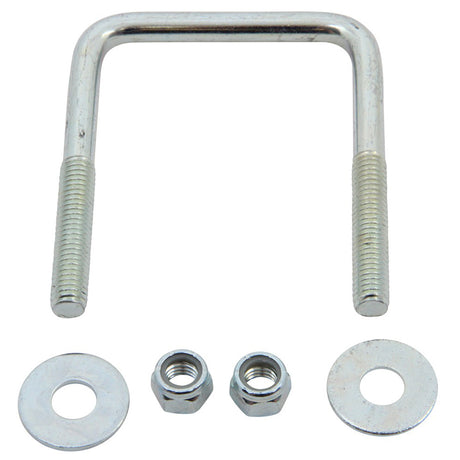CE Smith Zinc UBolt 71614 X 318 X 4 wWashers  Nuts  Square 15253A