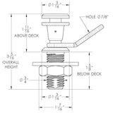 TACO Quick Release Fender Lock Kit F1602001