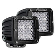 RIGID Industries DSeries PRO Flood Diffused Surface Mount Black Light  Pair 202513