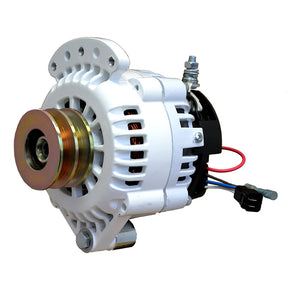 Balmar Alternator 100 AMP 12V 12 Single Foot Spindle Mount Dual Vee Pulley wIsolated Ground 621100DV