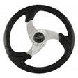 Schmitt Marine Folletto 142 Wheel  Black Polished Polyurethane  34 Tapered Shaft wBlack Center Cap PU026104R