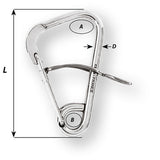 Wichard Automatic Mooring Hook  170mm Length  61116 2329W