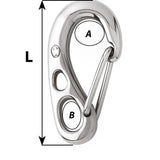 Wichard HR Safety Snap Hook  100mm Length  31516 2382W
