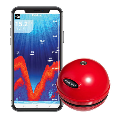 HawkEye FishPod 5X Bluetooth Fishfinder FP5X