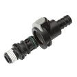 Attwood Universal Sprayless Connector  Male  Female 8838US6